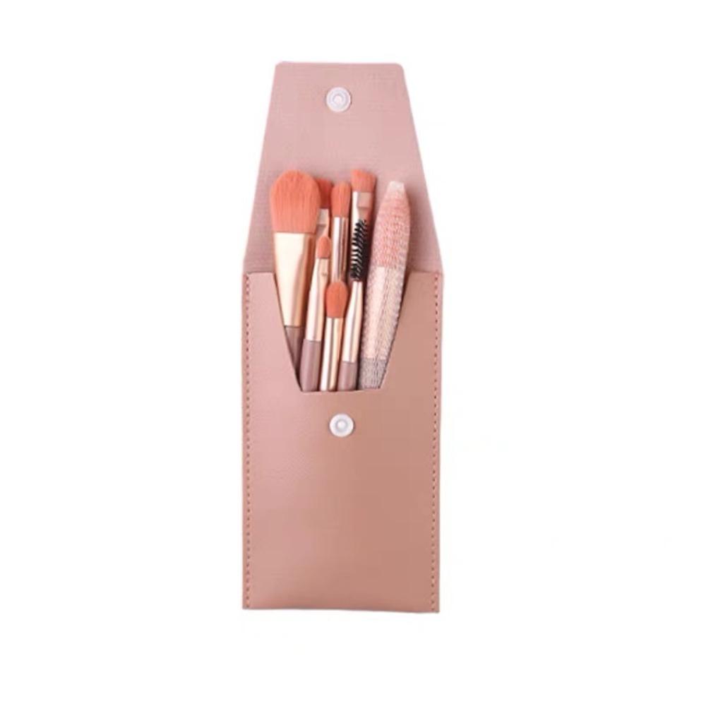 Set of 8 Premium Synthetic Make Up Brushes With Bag Eyeshadow Brush Makeup Tools  Makeup Beginners