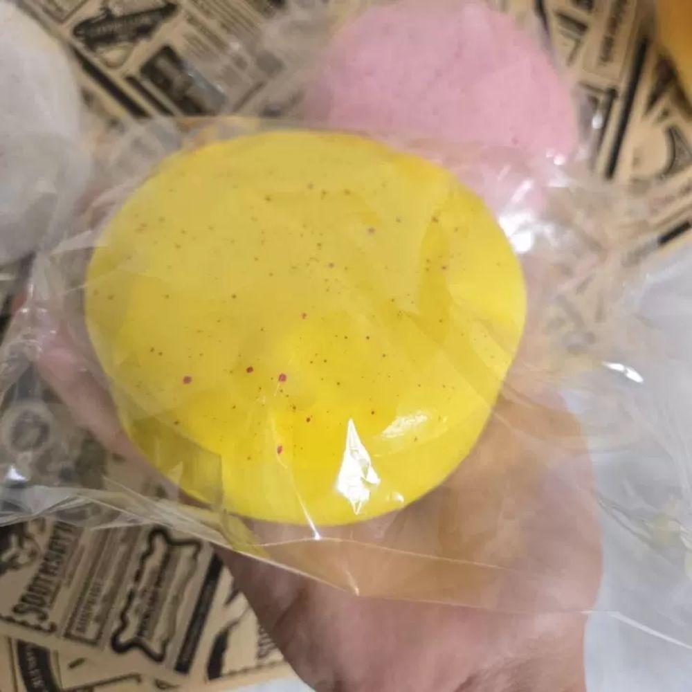 Slow Rising Round Bread Squishy Toy Simulated Bread Toast Sensory Toys Kids Adult