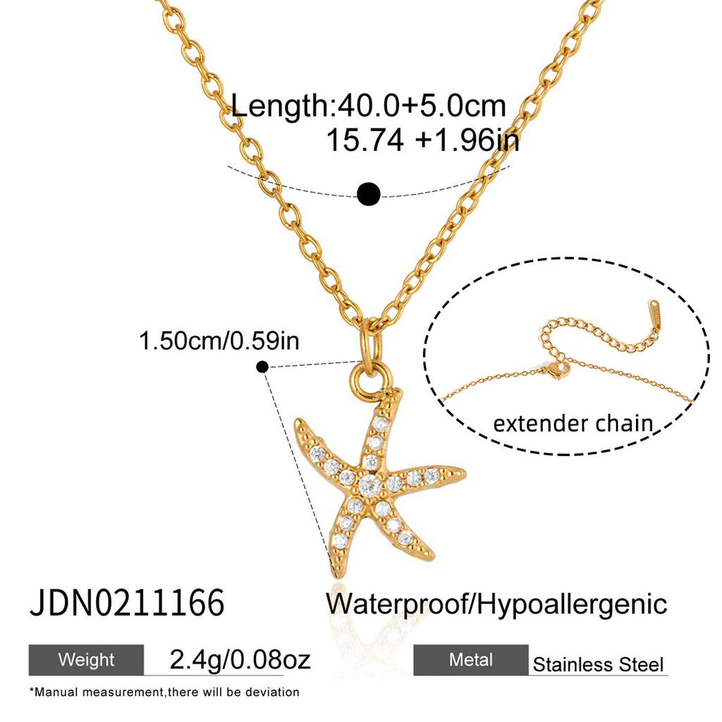 Quiet Chic Animal Resort Style 18K Gold Stainless Steel Zircon Ocean-Style Women's Bracelet Light Luxury High-End Cross-Border