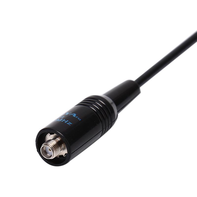 Na-771 Sma-Female Dual Band 10W Antenna For Baofeng Uv5R Uv-82 Saus Black