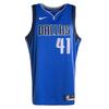 X NBA Collaboration Dallas Mavericks Swingman Jersey Nowitzki Comfortable Sports Casual Versatile Basketball Vest Men Jersey 864469-481
