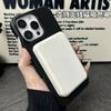 Применимо к чехлу для мобильного телефона iPhone17PROMAX с рассеиванием тепла, с магнитной защелкой, сетчатый, полый и дышащий, для Apple 16/15, прочный и противоударный
