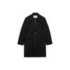 Длинное однобортное пальто Ami Paris HCO005WV0020001