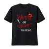 Vampire Or Phlebotomist T Shirt For Phlebotomy Black M Vintage Washed Soft Slightly Casual Designer Clothes Unisex Homme