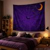 Round Moon Withered Trees Bat Dark Tapestry Tea Room Quiet Atmosphere Living Room Background Wall Room Decoration