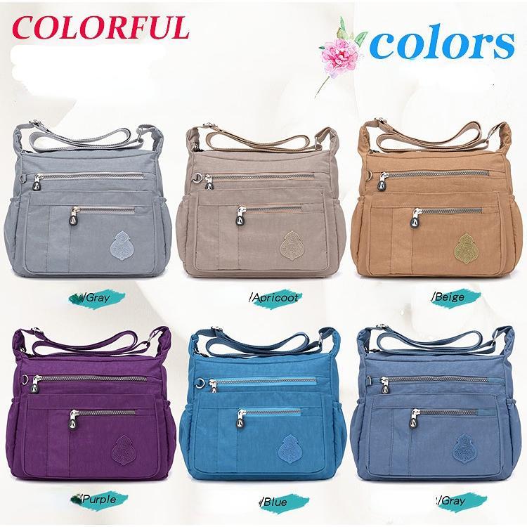 Нейлоновая сумка Женская диагональная сумка через плечо Водонепроницаемая нейлоновая сумка на одно плечо Новая легкая сумка