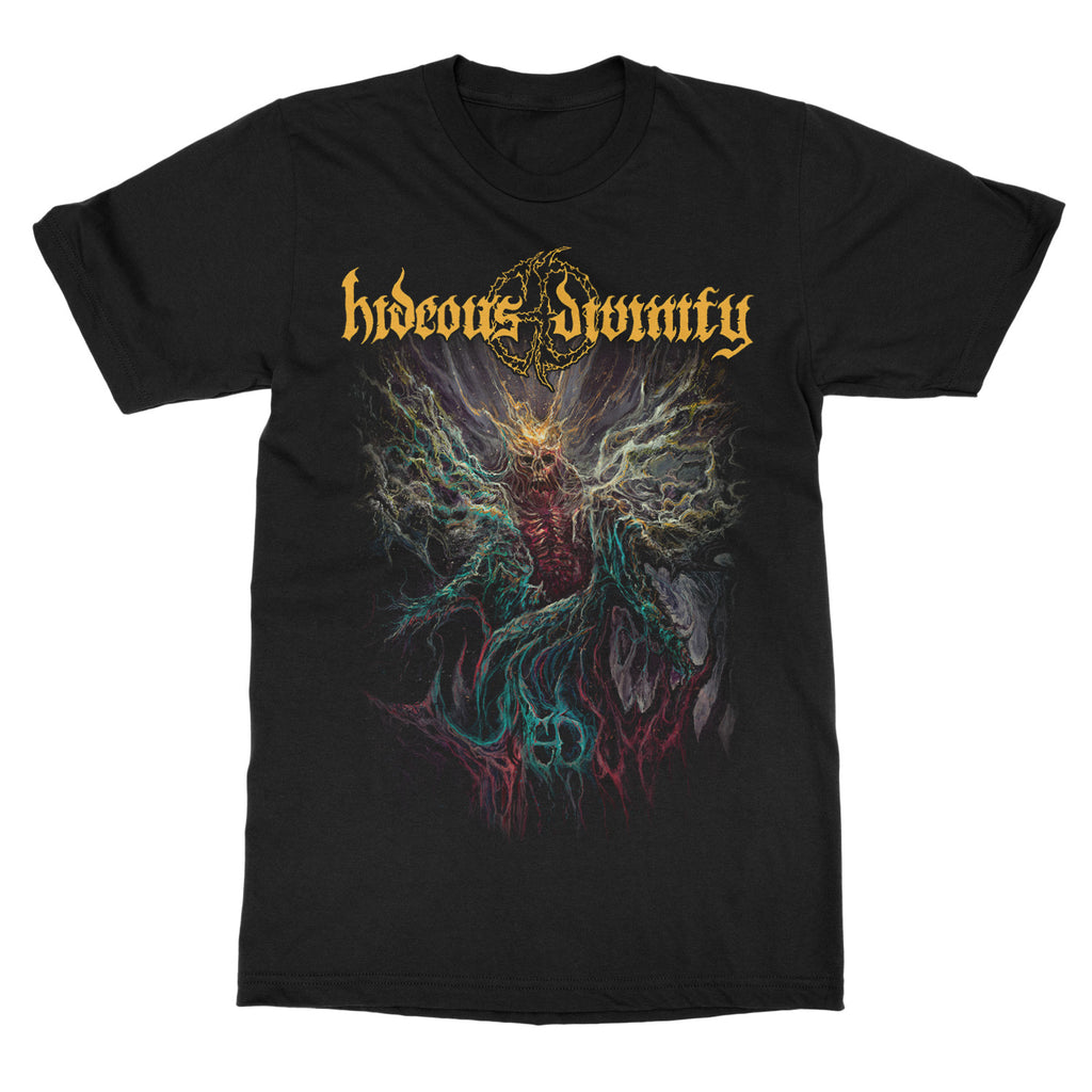 Fit HIDEOUS DIVINITY Band Graphic Cotton Tshirt Unisex Summer Short Sleeve Fashion Brand Tee Luxury Casual Vintage Retro Tops