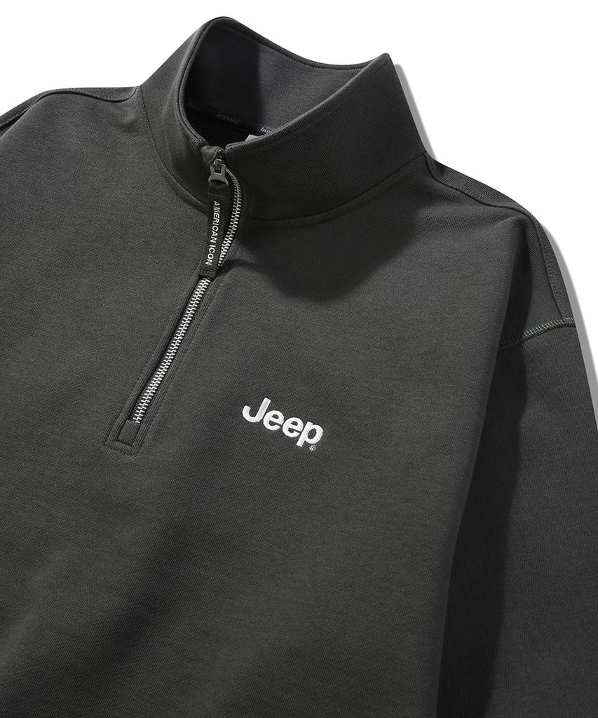 JEEP [360G] Толстовка с полумолнией и логотипом M (Jq5Tsu838Kh)