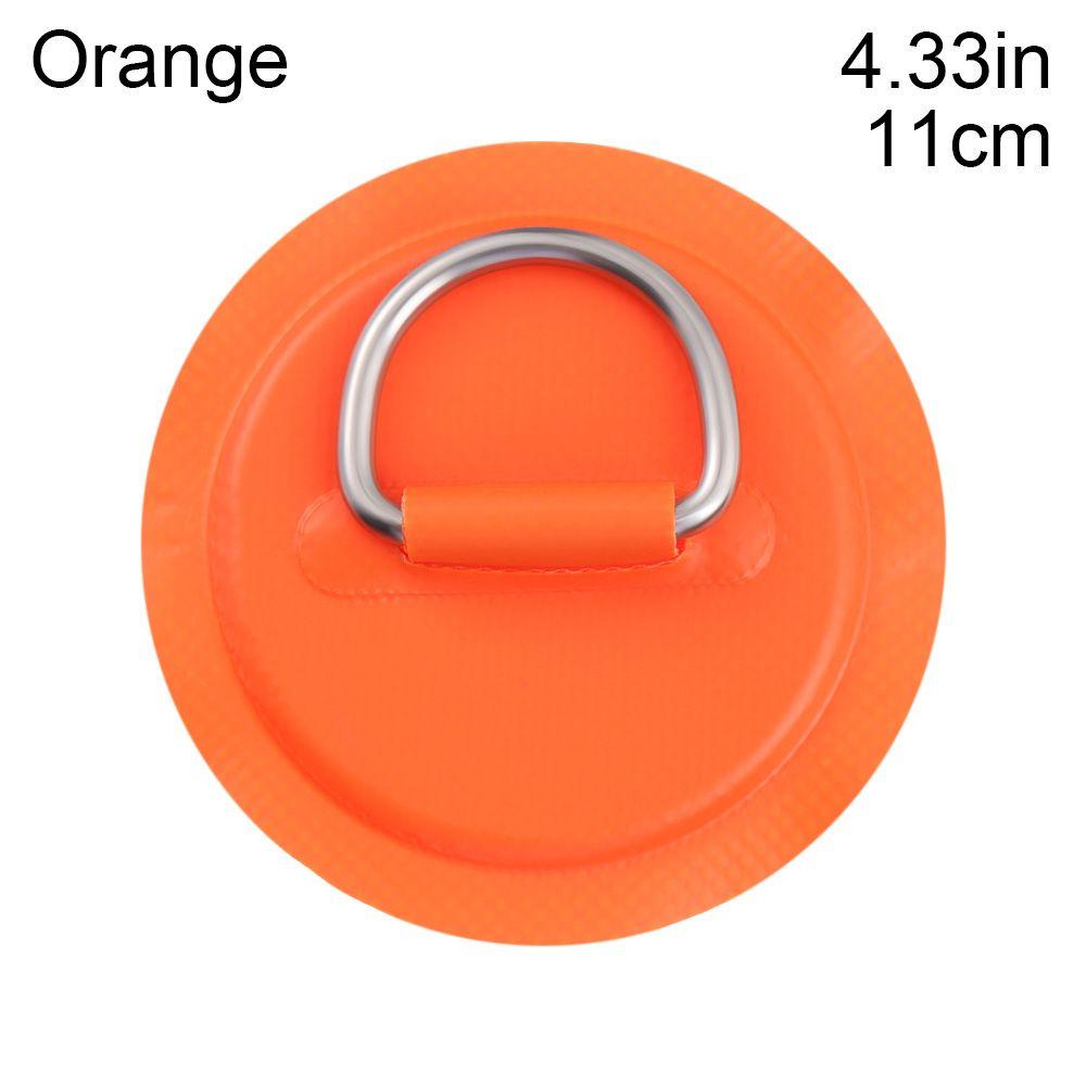 Pad Stainless Steel Raft Dinghy D Ring Pad/Patch Kayak Surfboard SUP Tie Down Inflatable Boat Patch