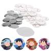32/44/58MM Iron Badge Material Parts DIY Pin Button Maker Material Packaging Accessories Star Idols Anime Badge Homemade Making