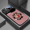 Современное сердце цвета розового золота для чехла iPhone 17 pro max, чехлы для мобильных телефонов, стеклянный чехол для телефона для iPhone 17 16 15 14 13 12 11pm Pro Plus