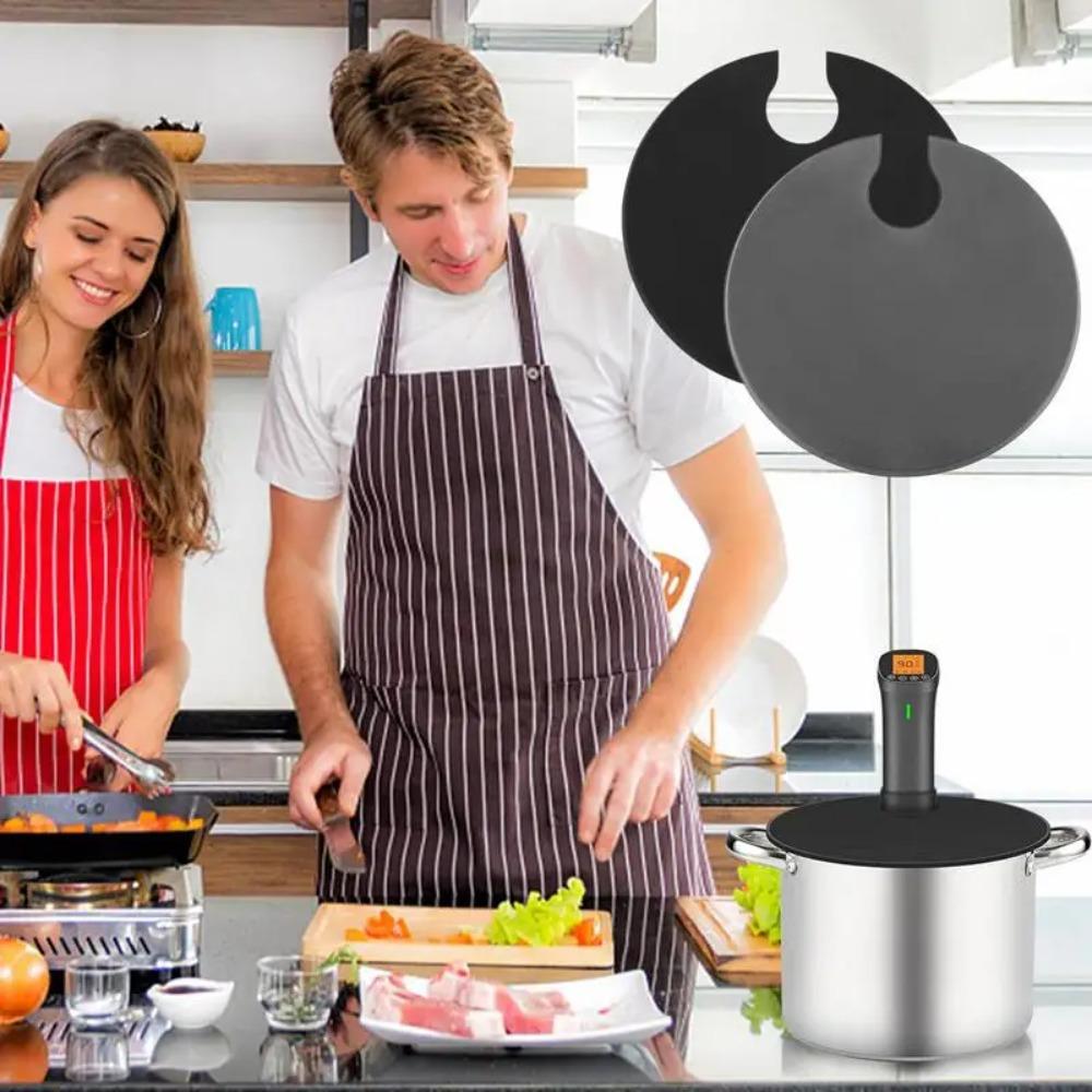 Сохраняет влагу и вкус, силиконовая крышка Sous Vide, прецизионная кулинарная плита, силиконовые крышки для кухни