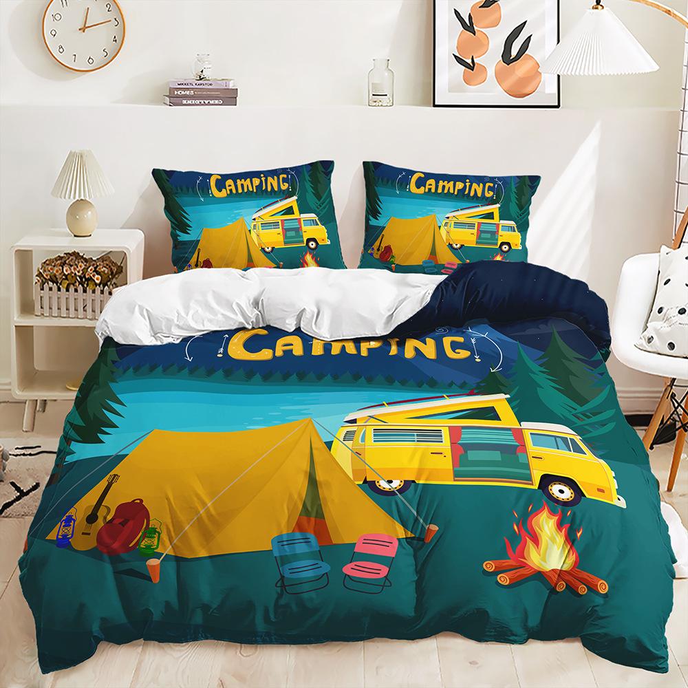 Three-Piece Camping Quilt Cover Two-Piece Bedding Kit