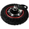 10Inch 48V Rear Wheel Motor Replacement With Sturdy Tire Quiet Operations Easy Setups for Electric Scooter Upgrades