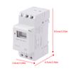 1Pc Electronic Weekly 7 Days Programmable Digital Timer Switch Relay Control 220V 230V 10A 16A Din Rail Thc15A Timer