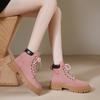 Women Ankle Boots Autumn 2022 Fashion Platform Martin Boots Ladies Casual Walking Shoes Short Boots