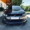 Передний бампер сплиттер губа 3 шт для VW Polo MK5 MK6 стандартный TSI TDI 2010-2021 тюнинг обвес защитный черный глянцевый спойлер с УФ-покрытием