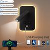 Прикроватный настенный светильник LED с USB-портом для зарядки для кухонного стола, офиса, гостиной, настенный светильник для чтения, светодиодные прожекторы для дома