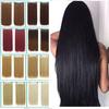 5 Clips Synthetic Hair Long Straight Clip In Hair Extensions False Hair Black Hair Pieces for Women
