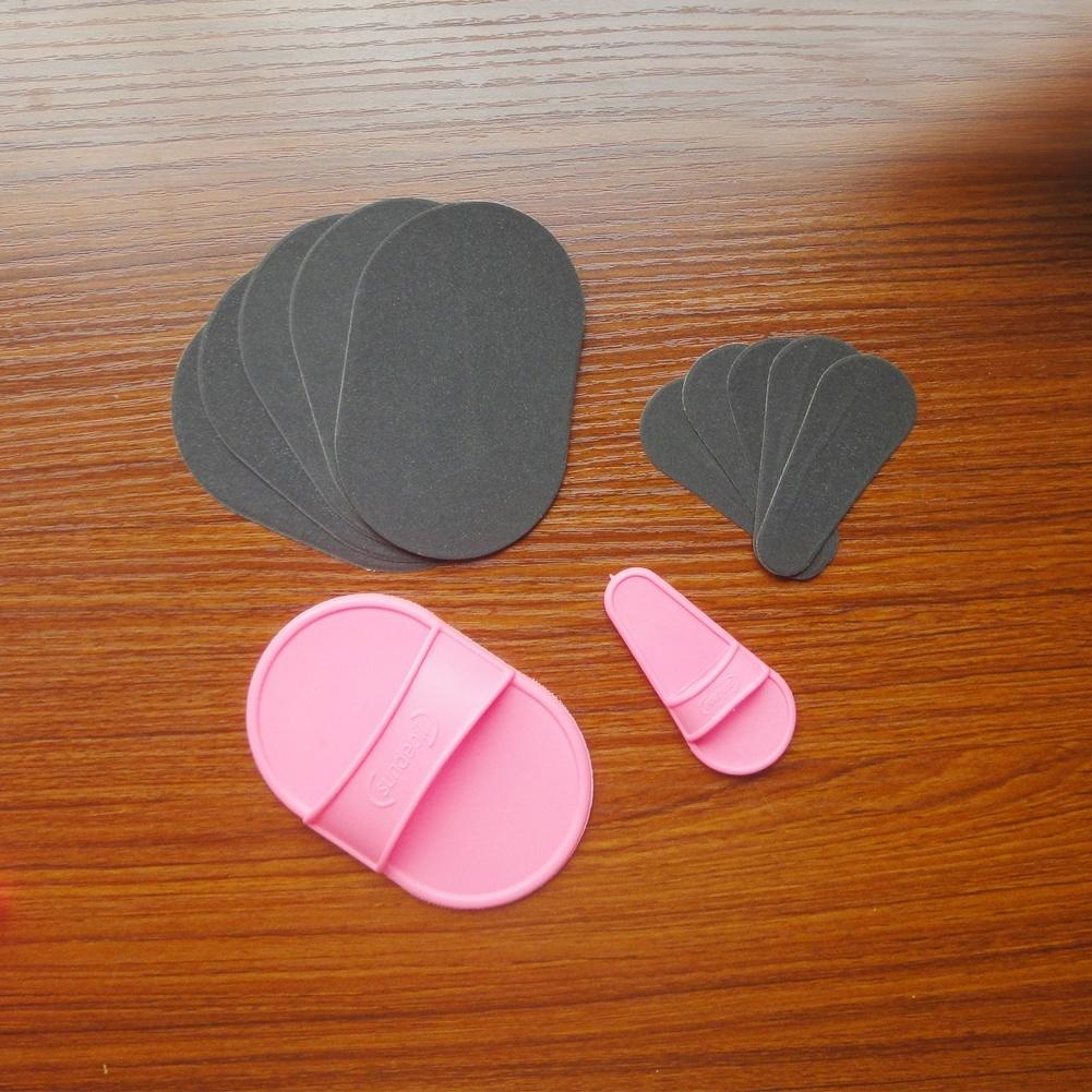 Гладкие подушечки для кожи ног, отшелушивающее средство для удаления волос на лице, безболезненно