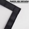 Indoor Insect Fly Mosquito Window Screen with Zipper Self-Adhesive Against Mosquitoes Door Window Screening Privacy Mesh