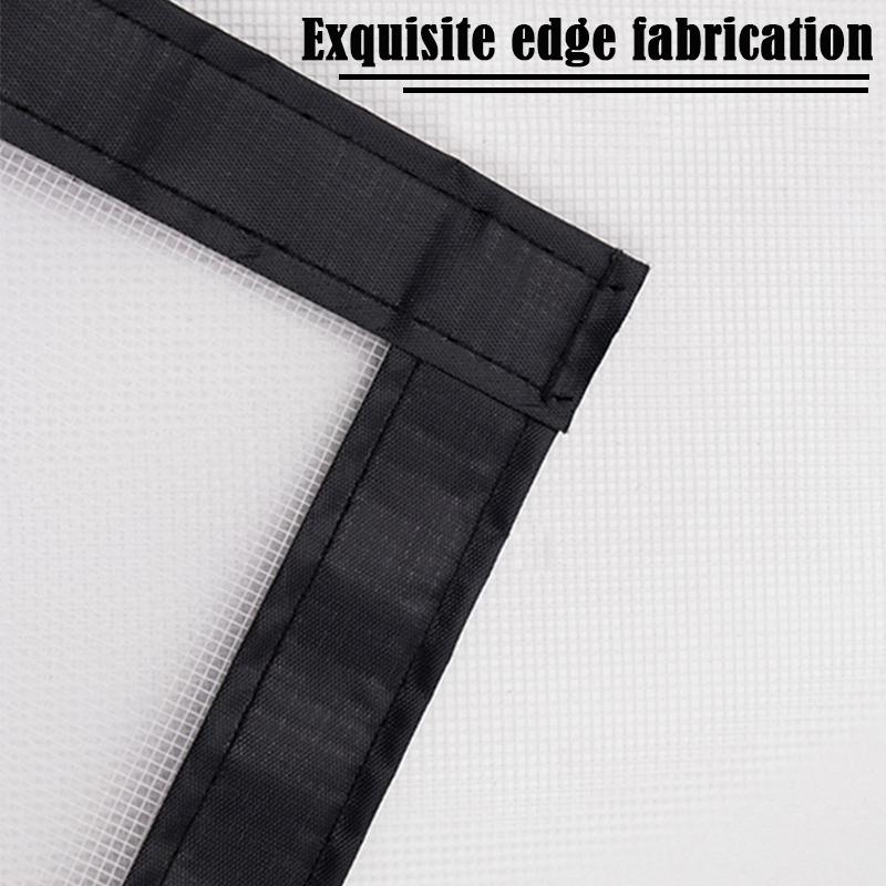 Indoor Insect Fly Mosquito Window Screen with Zipper Self-Adhesive Against Mosquitoes Door Window Screening Privacy Mesh