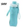 Flexible Silicone Drinkware for Commuting 600ml Portable Foldable Water Bottle, Food Grade Telescopic Non Slip Bottle Gym Lightweight Container