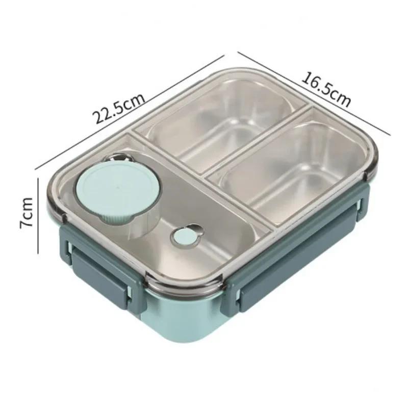 850ml Portable Lunch Boxes for Children Adults Thermo Soup Bento Box Stainless Steel Insulated Heating Food Storage Container