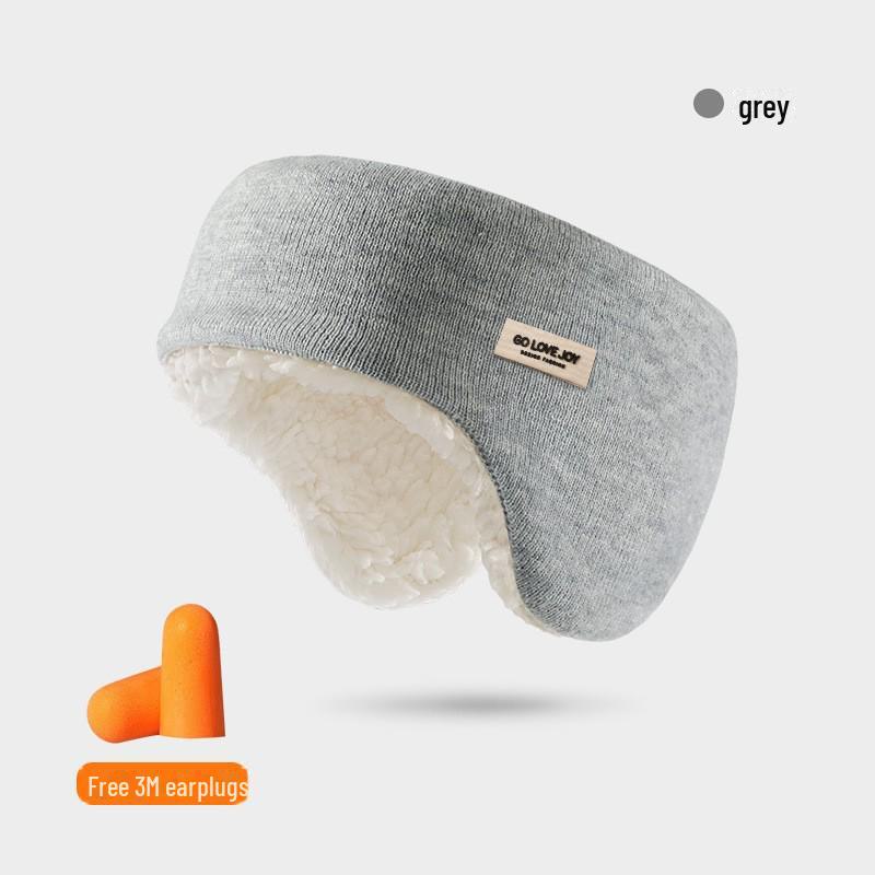 DEZ43 Унисекс ветрозащитные вязаные шерстяные бархатные наушники - Модные осенние и зимние наушники