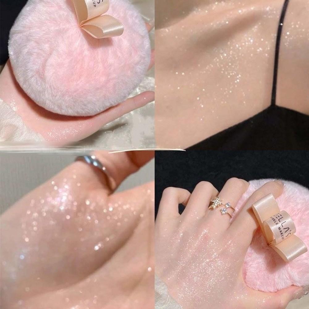 FUGU UP хайлайтер для тела, блестящая пудра-хайлайтер, пудра-блеск для ключиц, блестящая пудра с блестками, 1 шт.