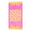 Mum Island Handkerchief Bath Towel Hawaiian Quilt Pattern Bee Happy Series 86103581 Hibiscus 60cm Wide X 120cm Long [Cathy Style] Women's Pink
