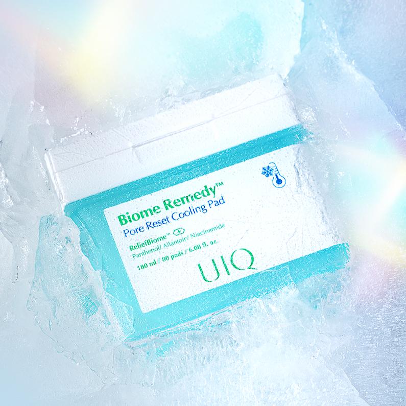 UIQ Biome Remedy Pore Reset Cooling Pad 180ml 80EA