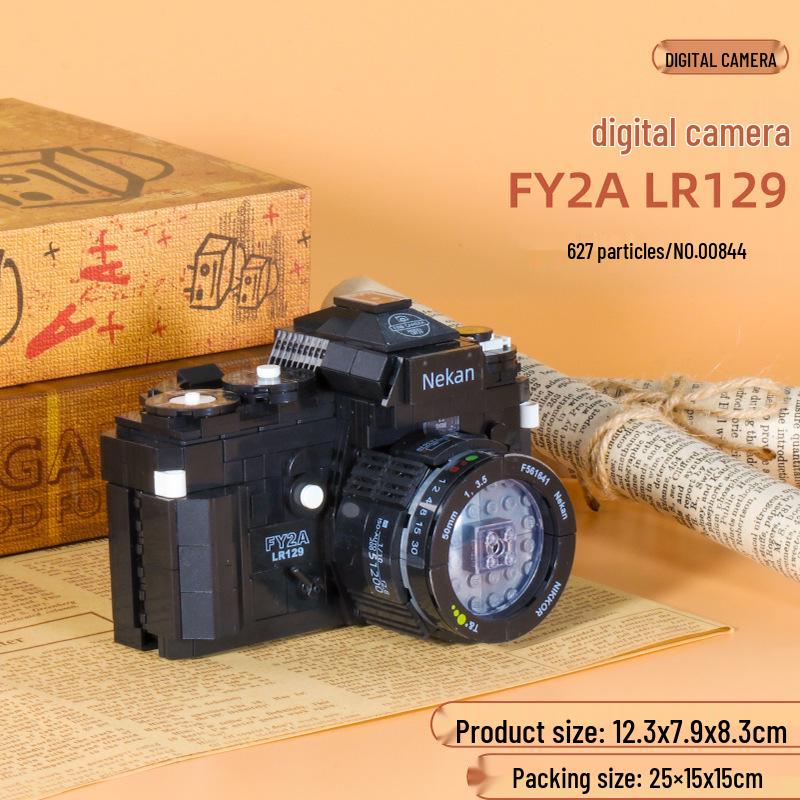 Zhegao Creative Camera Polaroid Модель Строительные Блоки - DIY Головоломка Игрушка Орнамент
