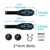 Abdominal Toning Belt EMS Muscle Stimulator Toner Waist Body Slimming Shaping Waist Arm Leg Massage Lose Weight Home Fitness