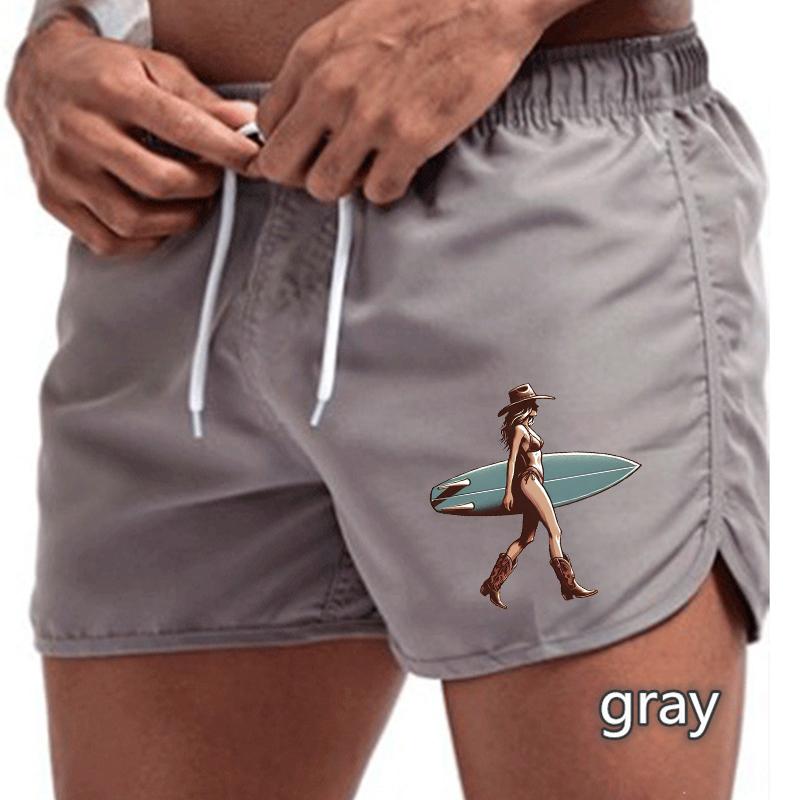 BBK-77 Летние новые мужские быстросохнущие плавки спортивные штаны купальный костюм пляжные шорты шорты для бега спортивные креативный баскетбольный принт