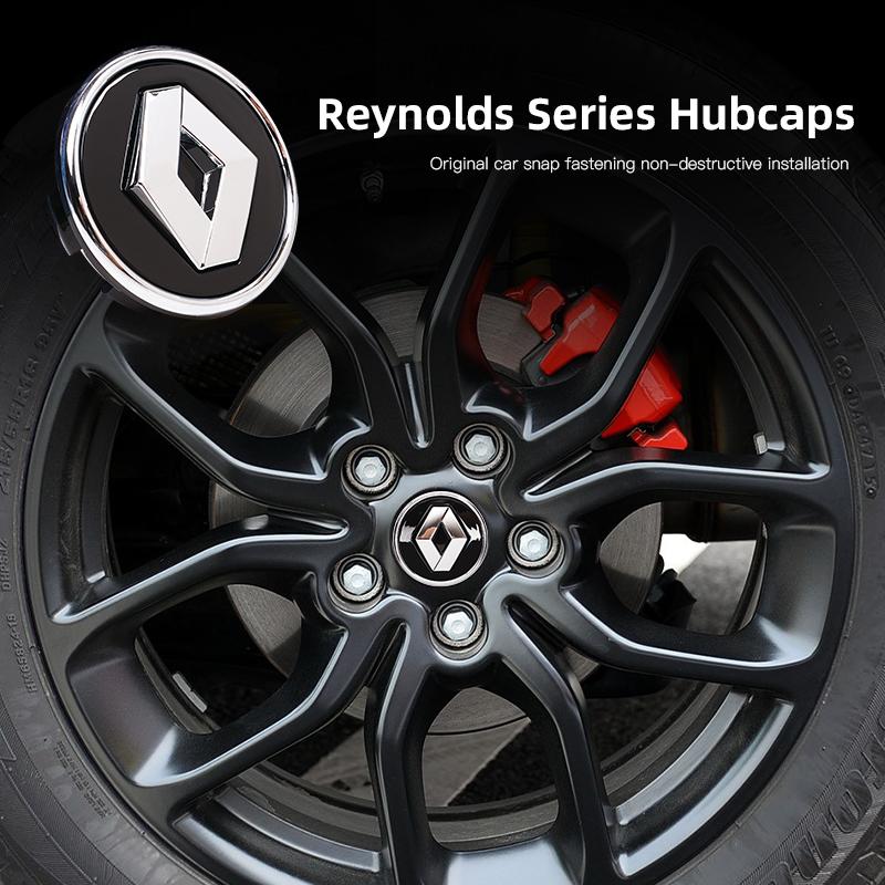 4Pcs 56mm Car Hub Cap Wheel Center Hub Accessories For Renault Clio Sandero Captur Megane R5 4 E-tech Scenic Austral Rafale QM6