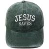 New letter embroidered baseball cap washed retro dad hat European and American men's and women's casual sunshade cap