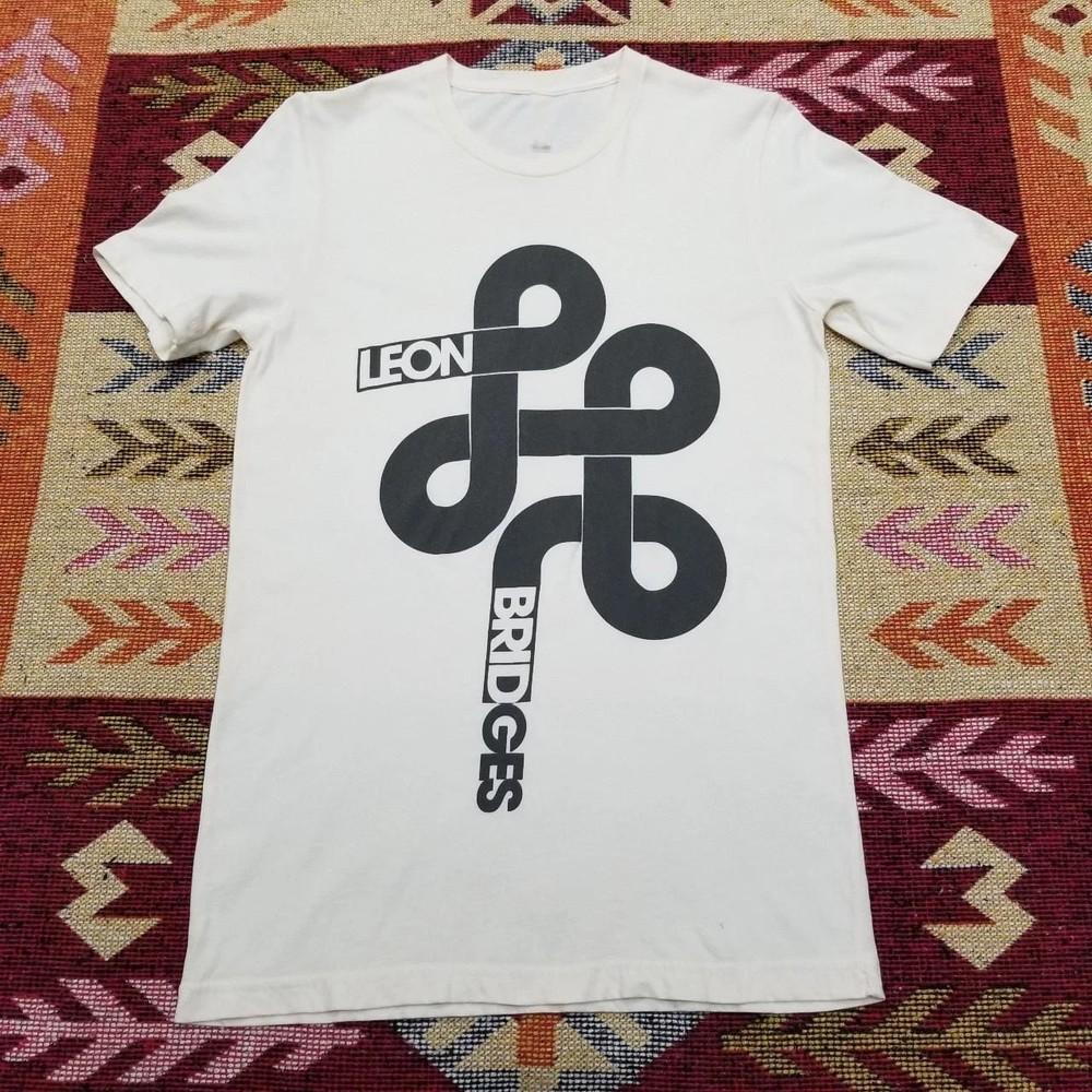 Leon Bridges Collection Tour T Shirt Size S-5XL White MI447 Unisex T-Shirt