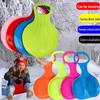 Kids Ski Pads for Grass or Snow - Durable Plastic Butt Pads for Safe Sledding and Skiing Fun On Sand or Snow.