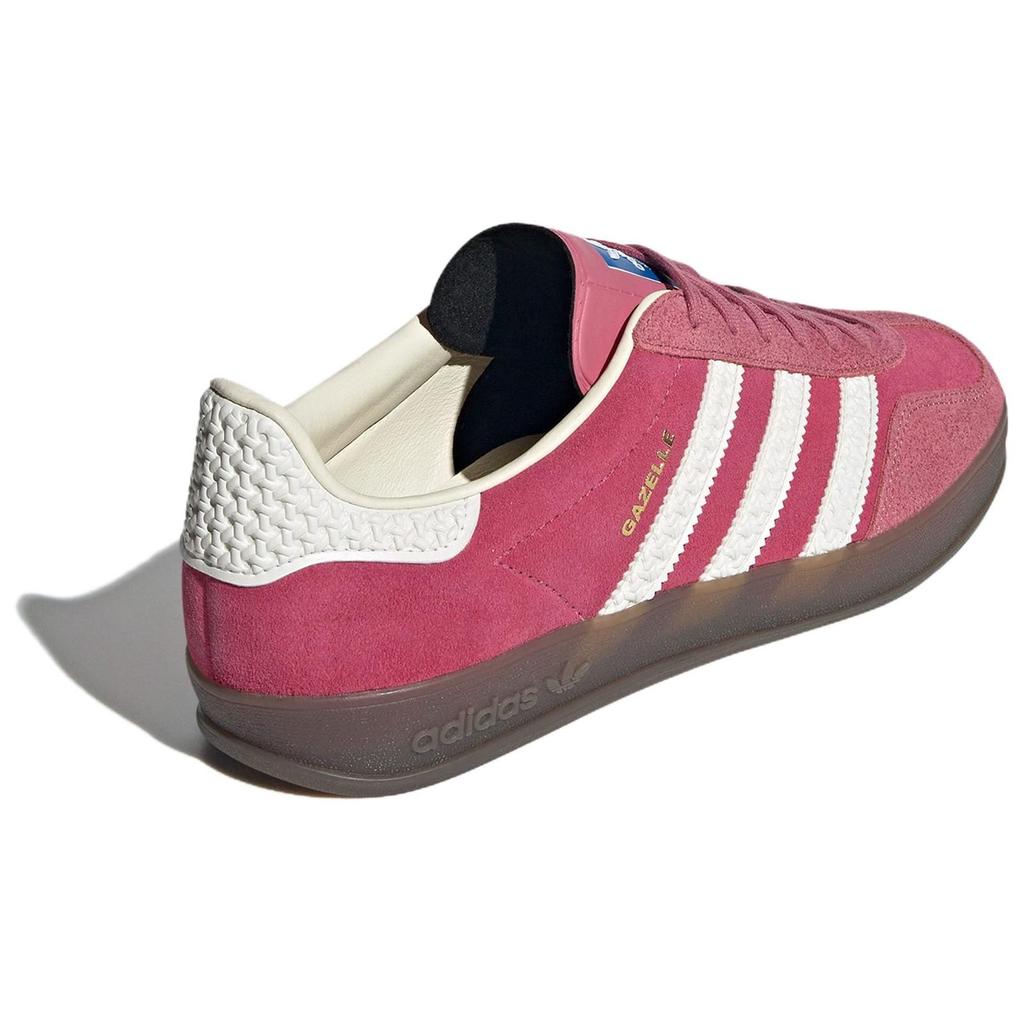 adidas Gazelle Indoor Почти розовые резиновые кроссовки унисекс Core-White IF1809