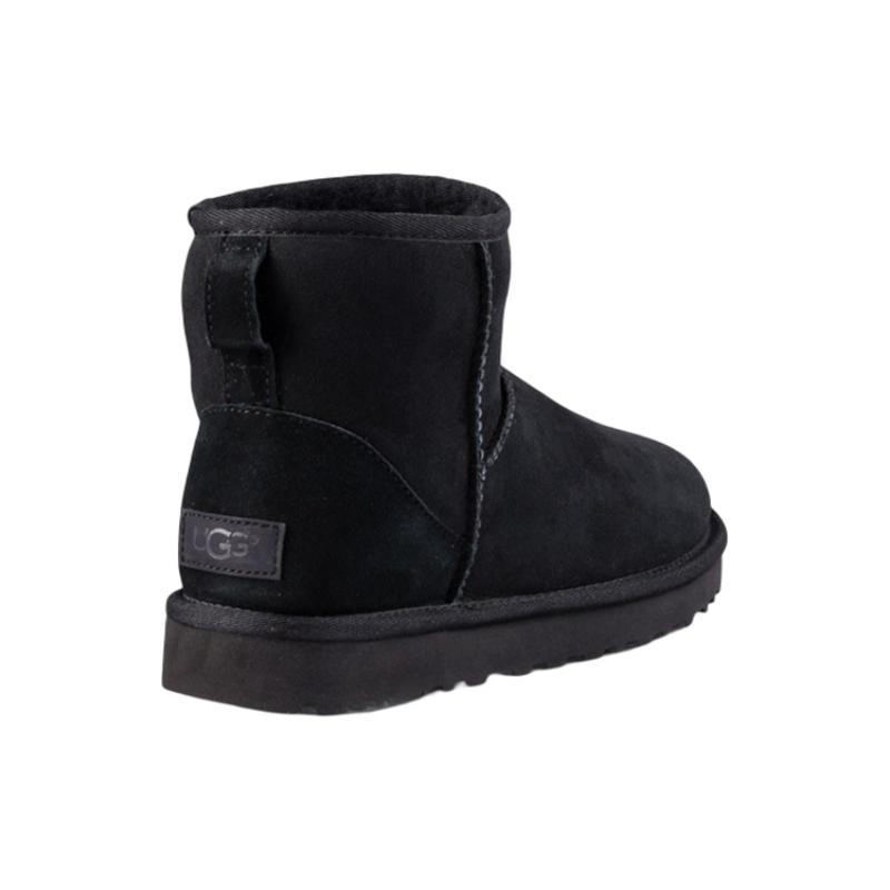 UGG Женские кроссовки Classic Mini II 'Black' 1016222-BLK
