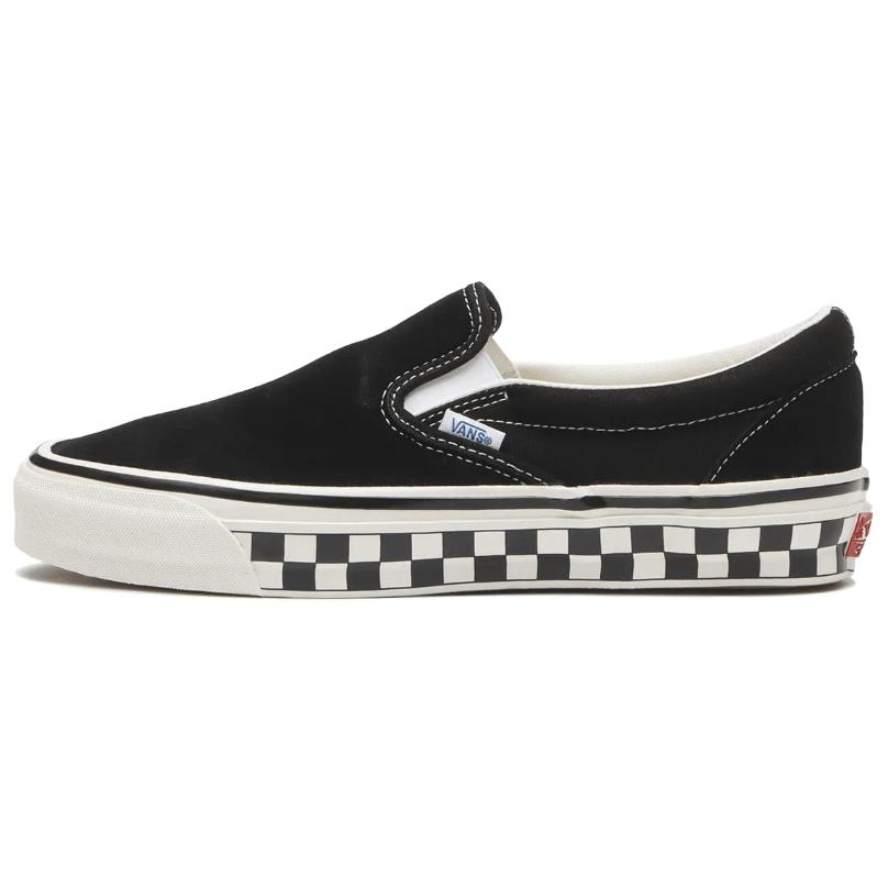 Men's Sneakers Vans Premium Classic Slip-On Low-top Skateboard Shoes Unisex Black