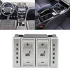 Car Heating Seats Button Control Switch BS7T19K314AB Silver Black For Ford For Mondeo MK4 Power Auto Parts