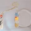 LED Light LED Lantern Tassel Hair Stick Pearl Hanfu Hair Clip Antique Butterfly Hairpin  Women