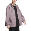 adidas Оригинальная мужская куртка с капюшоном и принтом трилистника на спине, фиолетовая HS2020