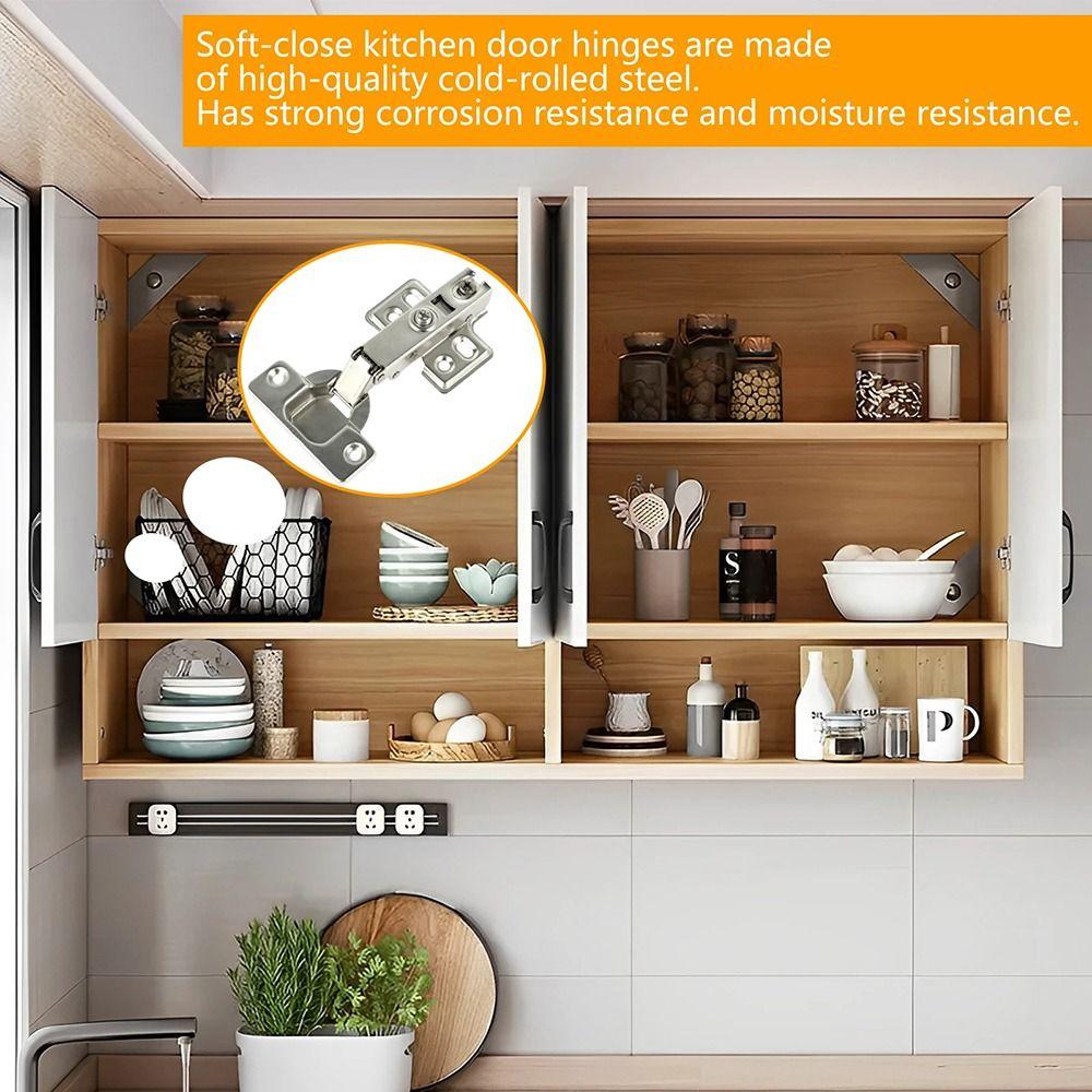 2 шт. гидравлический демпфер буфер дверные петли с винтами петля шкафа для двери гардероба