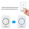Wireless Waterproof Doorbell with Long Range, 58 Melodies, 4 Volume Levels, and Memory Function