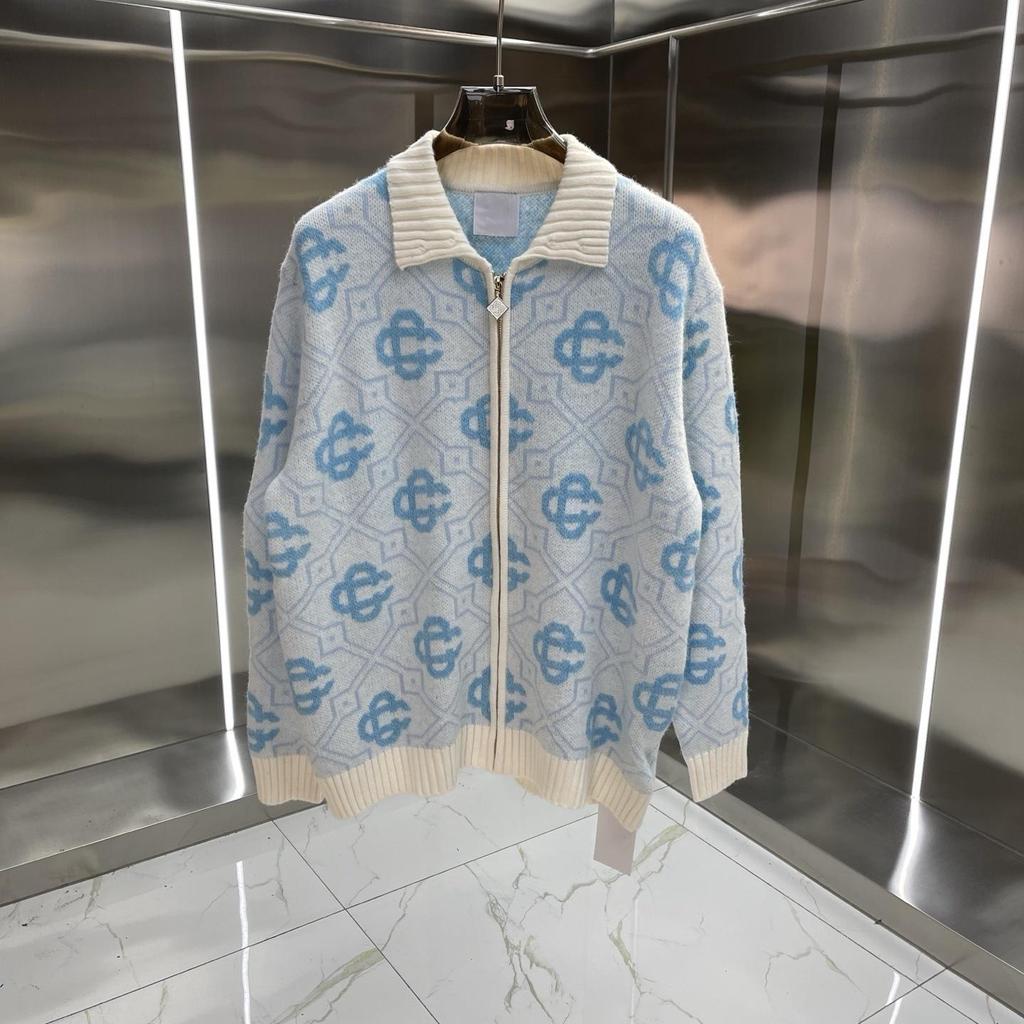 Casa Men's Wool Zipper Cardigan: Fashionable, Casual, Unisex, and Versatile Style