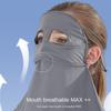 Sun Proof Women Summer Sunscreen Mask Face Cover UV Protection Neck Gaiter  Travel