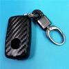 Автомобильный Стайлинг, чехлы для авто ключей для Volkswagen Polo Tiguan VW Passat для Skoda, автомобильный Стайлинг, аксессуары из углеродного волокна